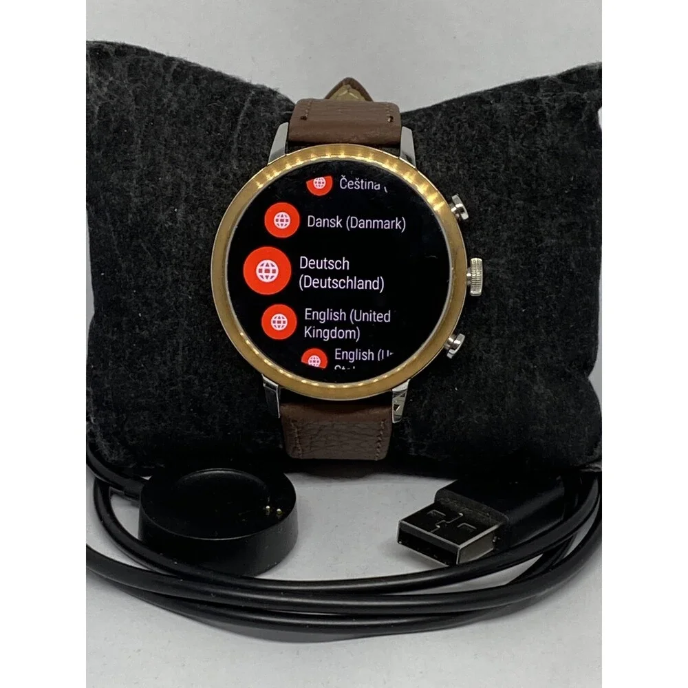Fossil Gen 4 Authentic Digital Dial Smart Watch Custom Band FTW6016 LT336